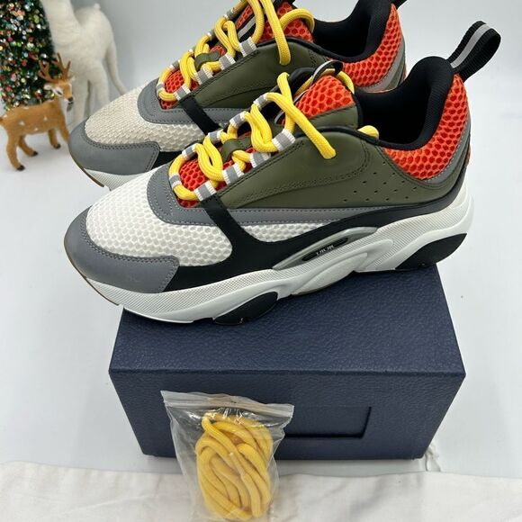 Women’s Dior B – 22 leather low top trainers size 38 made in Italy - Picture 6 of 11